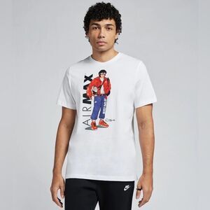 Nike NSW Manga Hypeman Shirt Small White